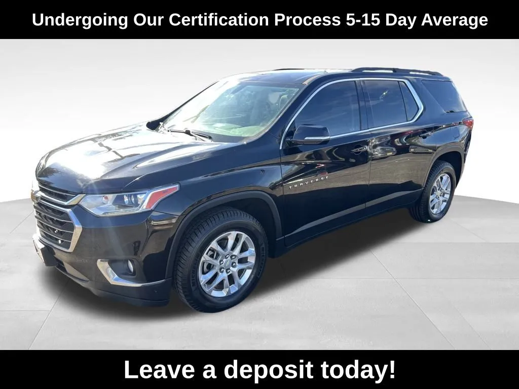 Black 2019 Chevrolet Traverse LT for sale in Berlin, NJ