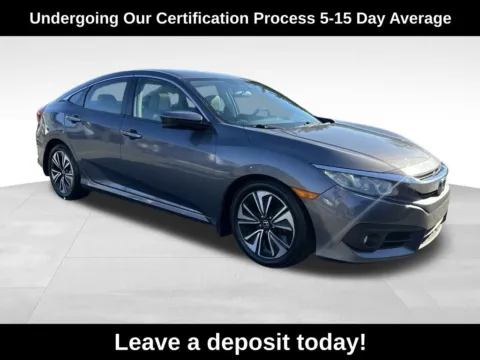 Gray 2016 Honda Civic EX-T for sale in Berlin, NJ