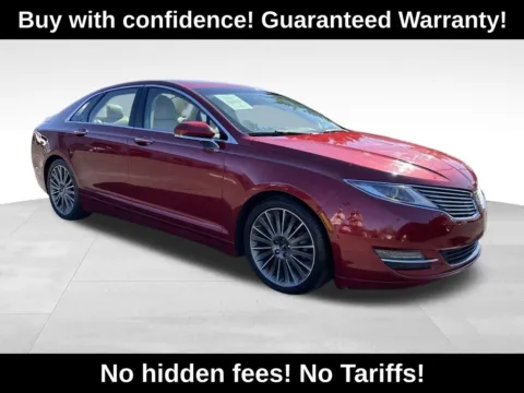 Red 2014 Lincoln MKZ Hybrid for sale in Berlin, NJ
