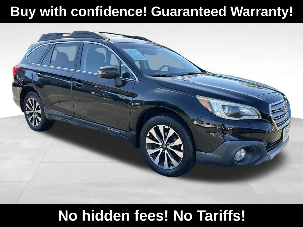 Black 2015 Subaru Outback 2.5i for sale in Berlin, NJ