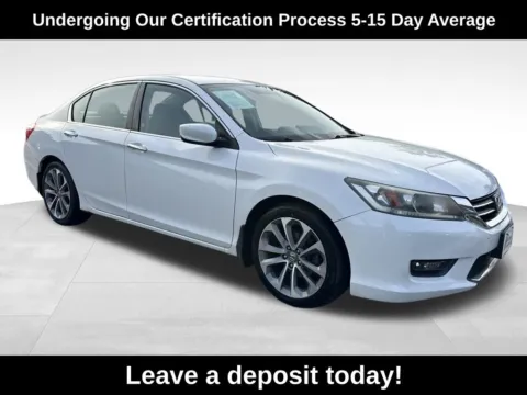 White 2015 Honda Accord Sport for sale in Berlin, NJ