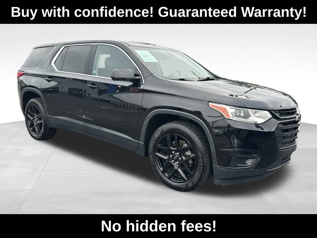 Black 2021 Chevrolet Traverse LS for sale in Berlin, NJ