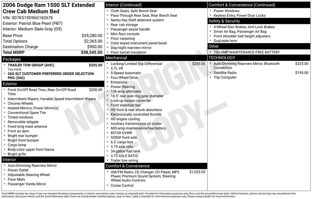2006 Dodge Ram 1500 Pickup SLT - Photo 28
