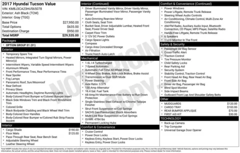 Black 2017 Hyundai Tucson Value for sale in Berlin, NJ