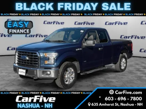 Blue 2015 Ford F-150 XLT for sale in Nashua, NH