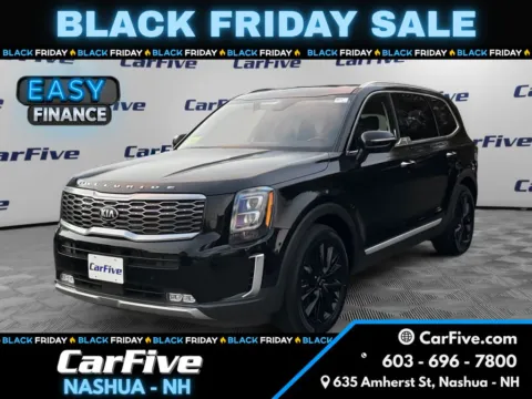 Black 2021 Kia Telluride SX for sale in Nashua, NH