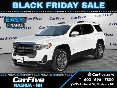 White 2022 GMC Acadia SLE for sale in Nashua, NH