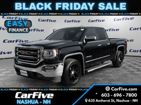 Black 2018 GMC Sierra 1500 SLT for sale in Nashua, NH