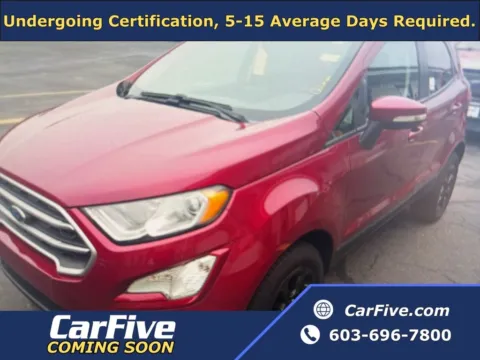 Red 2020 Ford EcoSport SE for sale in Nashua, NH