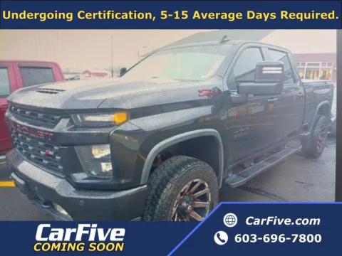 Black 2020 Chevrolet Silverado 2500HD LT for sale in Nashua, NH