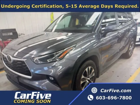 Gray 2023 Toyota Highlander XLE for sale in Nashua, NH