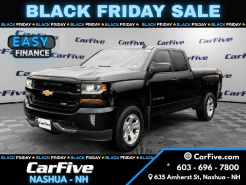 Black 2017 Chevrolet Silverado 1500 LT for sale in Nashua, NH