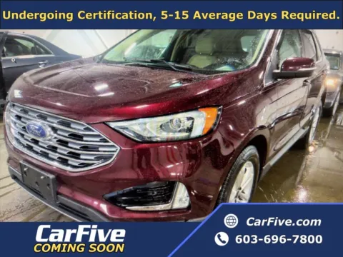 Red 2019 Ford Edge SEL for sale in Nashua, NH
