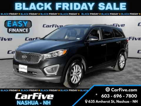 Black 2017 Kia Sorento LX for sale in Nashua, NH