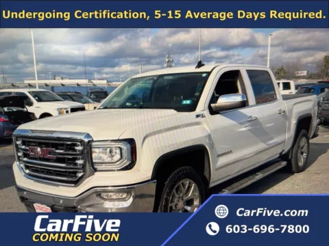 White 2018 GMC Sierra 1500 SLT for sale in Nashua, NH