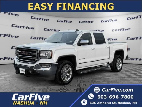 White 2018 GMC Sierra 1500 SLT for sale in Nashua, NH