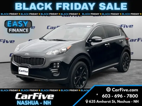 Black 2018 Kia Sportage EX for sale in Nashua, NH