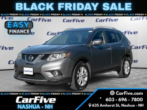 Gray 2015 Nissan Rogue SV for sale in Nashua, NH