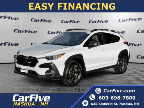 White 2024 Subaru Crosstrek Premium for sale in Nashua, NH