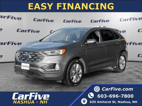 Gray 2024 Ford Edge Titanium for sale in Nashua, NH