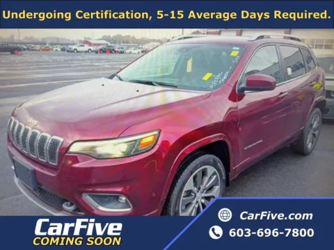 Red 2019 Jeep Cherokee Overland for sale in Nashua, NH