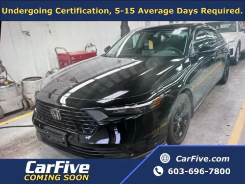 Black 2025 Honda Accord SE for sale in Nashua, NH