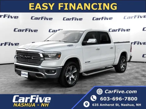 White 2019 Ram 1500 Laramie for sale in Nashua, NH