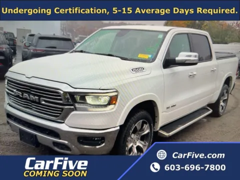 White 2019 Ram 1500 Laramie for sale in Nashua, NH