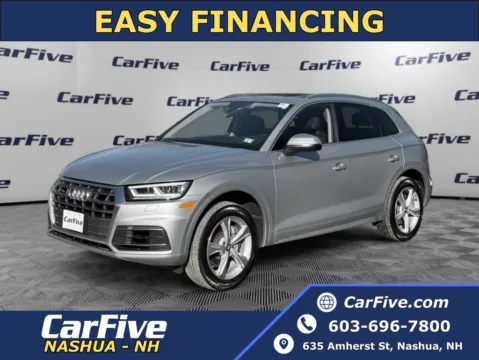 Silver 2020 Audi Q5 45 Premium Plus for sale in Nashua, NH