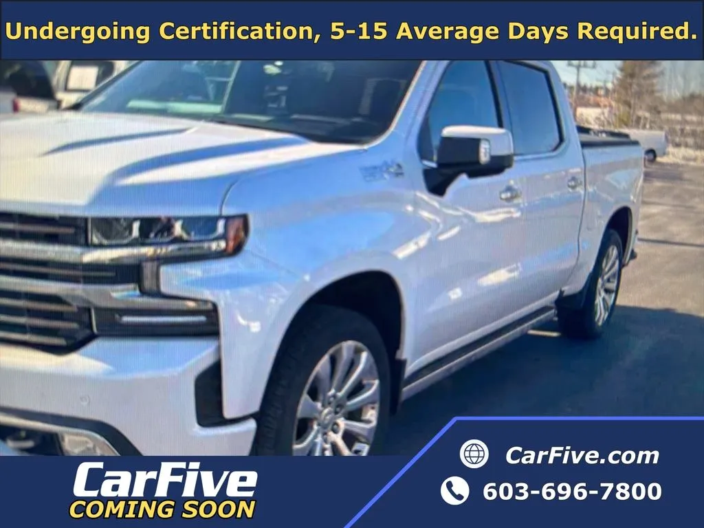 White 2020 Chevrolet Silverado 1500 High Country for sale in Nashua, NH