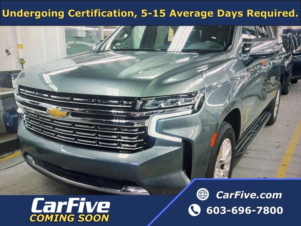 Silver 2023 Chevrolet Suburban Premier for sale in Nashua, NH