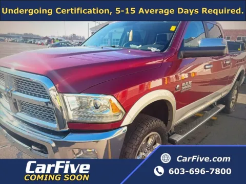 Red 2014 Ram 3500 Laramie for sale in Nashua, NH
