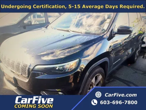 Black 2019 Jeep Cherokee Limited for sale in Nashua, NH