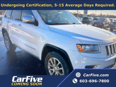 White 2014 Jeep Grand Cherokee Limited for sale in Nashua, NH