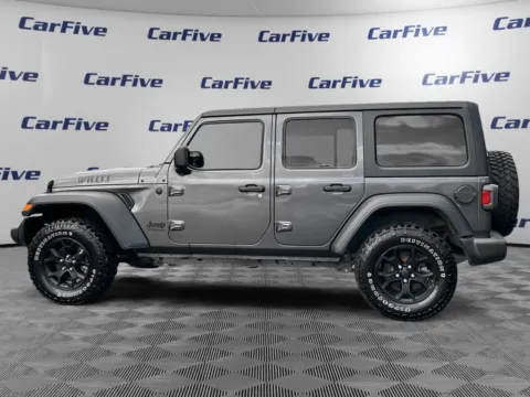Photos of 2020 Jeep Wrangler Unlimited Willys for sale in Nashua, NH at CarFive Nashua, NH