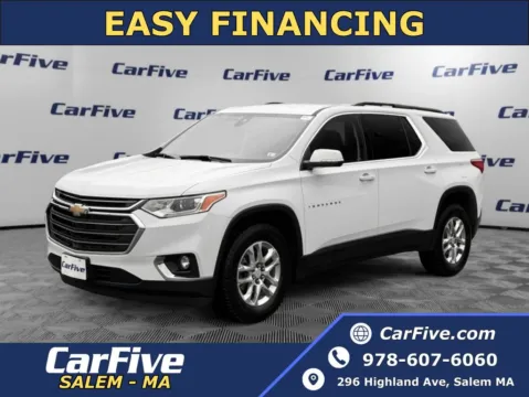 White 2021 Chevrolet Traverse LT Leather for sale in Nashua, NH