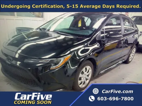 Black 2022 Toyota Corolla LE for sale in Nashua, NH