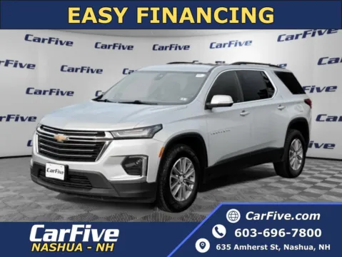 Silver 2022 Chevrolet Traverse LT for sale in Nashua, NH