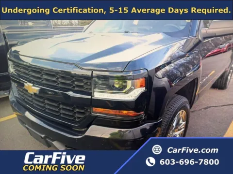 Black 2018 Chevrolet Silverado 1500 Custom for sale in Nashua, NH