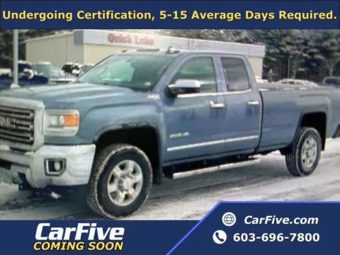 Gray 2016 GMC Sierra 2500HD SLT for sale in Nashua, NH