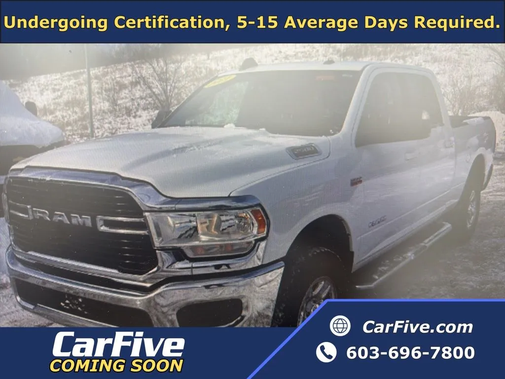 White 2021 Ram 2500 Big Horn for sale in Nashua, NH