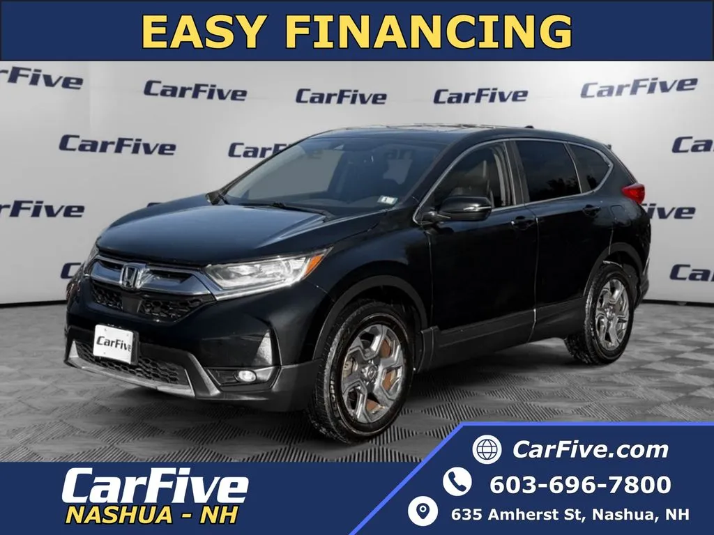 Black 2017 Honda CR-V EX-L for sale in Nashua, NH