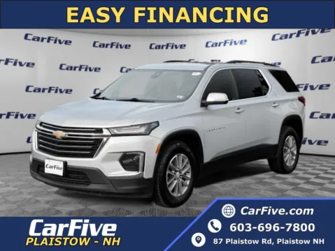 Silver 2022 Chevrolet Traverse LT for sale in Nashua, NH