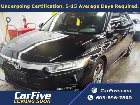 Black 2020 Honda Accord EX-L for sale in Nashua, NH