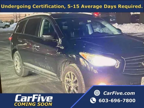 Black 2015 INFINITI QX60 for sale in Nashua, NH
