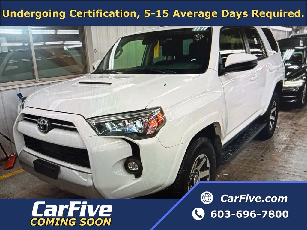 White 2024 Toyota 4Runner TRD Off-Road for sale in Nashua, NH