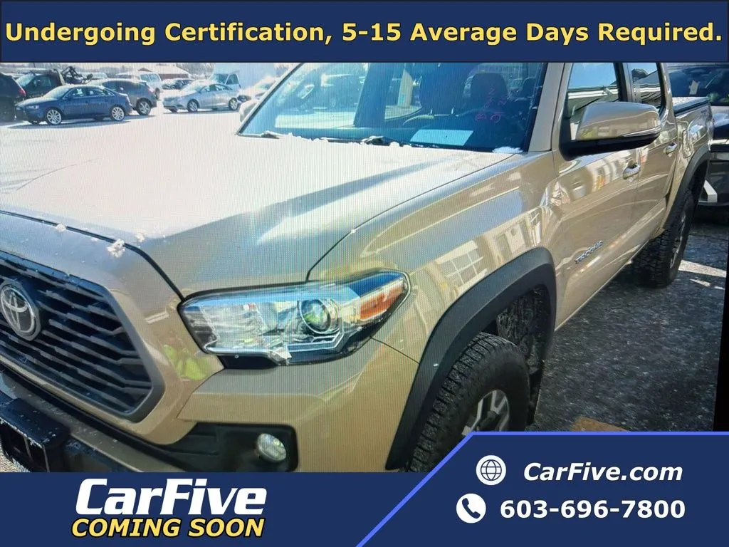 Beige 2017 Toyota Tacoma SR5 for sale in Nashua, NH