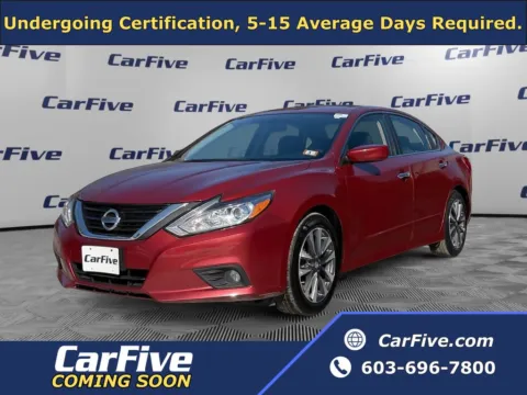 Red 2017 Nissan Altima 2.5 SV for sale in Nashua, NH