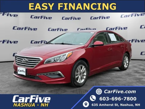 Red 2015 Hyundai Sonata SE for sale in Nashua, NH