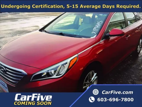 Red 2015 Hyundai Sonata SE for sale in Nashua, NH